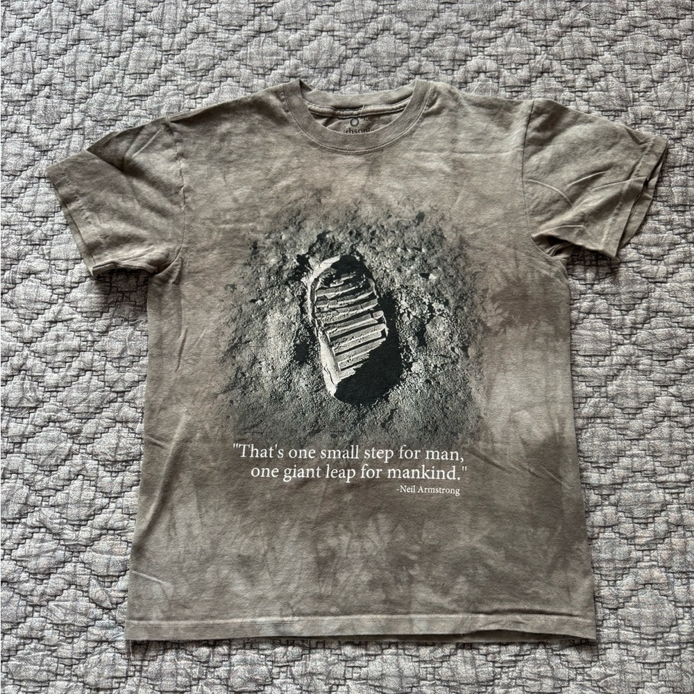 Moon Landing Tye-Dye Graphic Tee